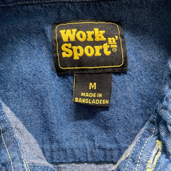 Denim Buttondown Shirt - Picture 6 of 9